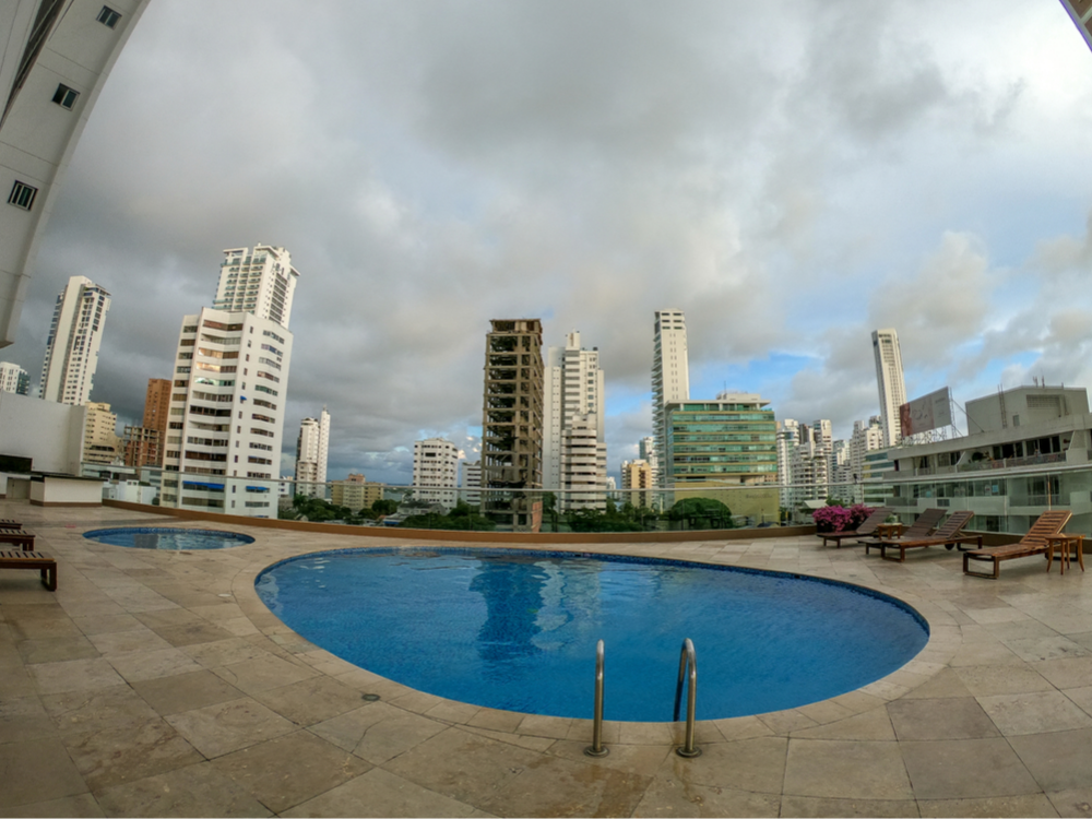 Areas sociales amplias Edificio Palmetto Eliptic Cartagena